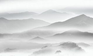 Фреска Туманные горы
