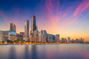 Фреска Панорама Чикаго