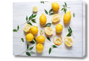 Картина лимонный фреш